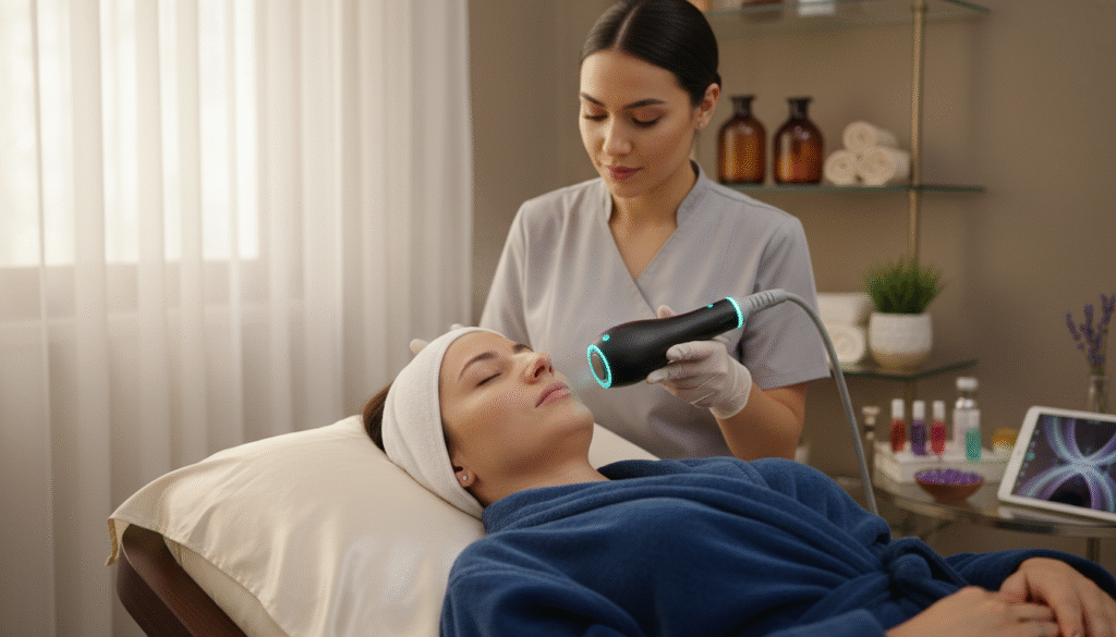 estimulação de colágeno pela radiofrequência corporal resultados na firmeza da pele