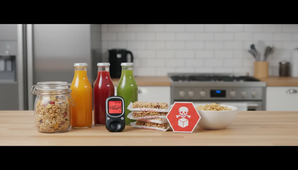 10 Alimentos que Parecem Saudáveis mas Estão Aumentando sua Resistência à Insulina